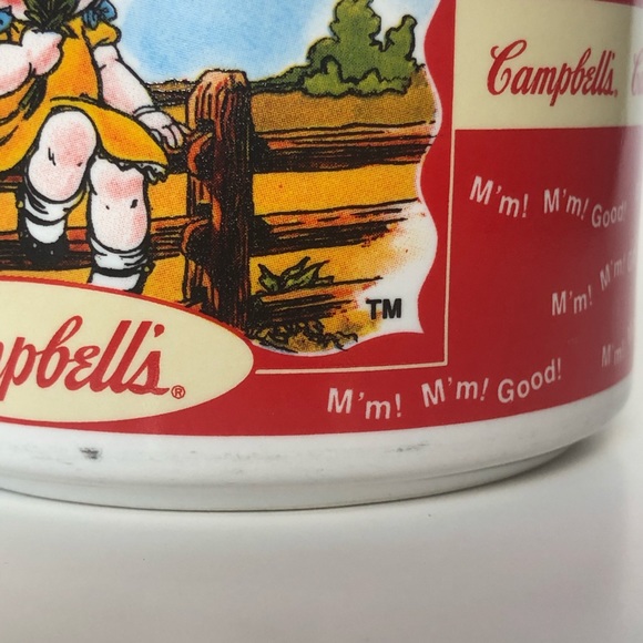 Campbell's Soup Kids Spring Summer Soup Coffee Tea Ceramic Wide Mouth Mug Cup 98 - Picture 9 of 12